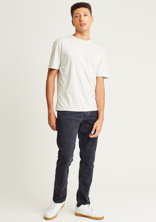 Camiseta básica gola redonda banana