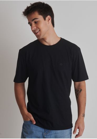 Camiseta básica preta