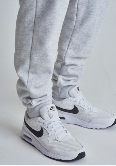Calça básica moletom jogger mescla