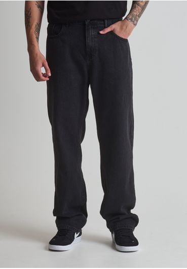 Calça jeans reta