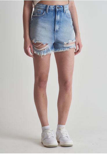 Short jeans destroyed