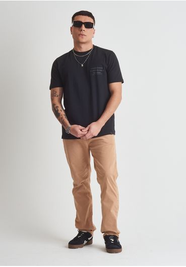 Camiseta cotton everything happens for a reason