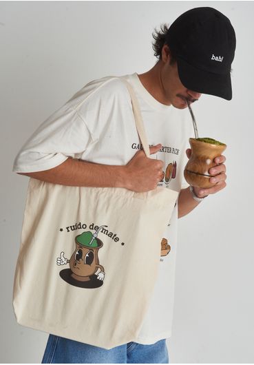 Tote bag estampa ruído de mate