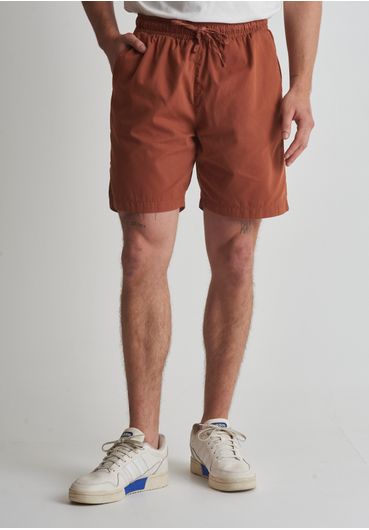 Short de sarja com elástico