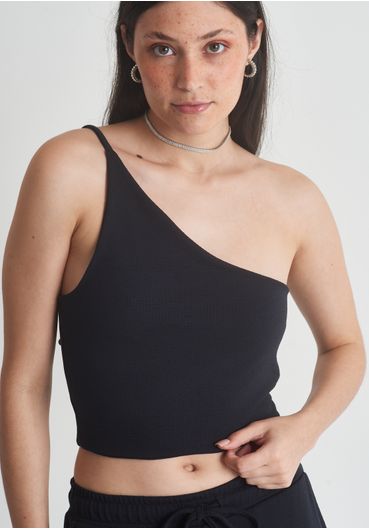 Blusa com um ombro só