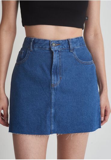 Saia jeans