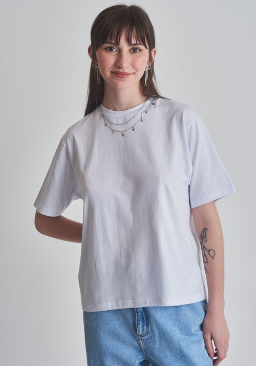 Camiseta básica branca