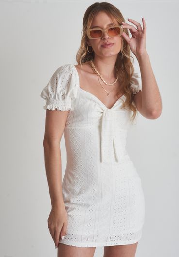 Vestido mangas bufante