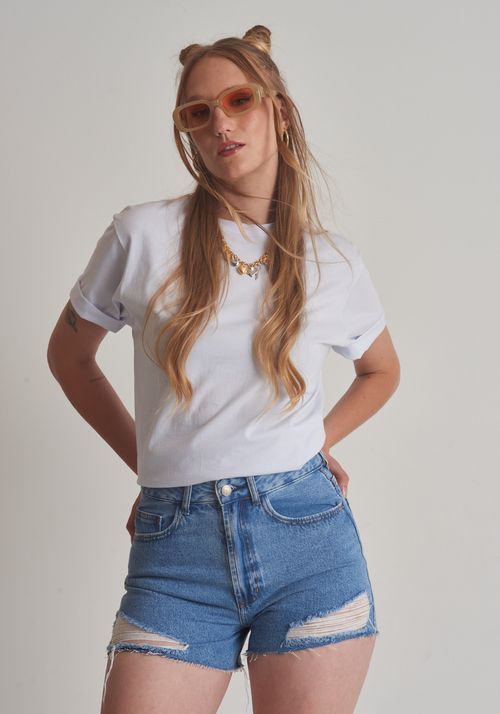 Short jeans destroyed