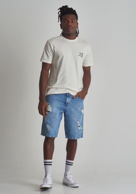 BERMUDA JEANS REGULAR RASGOS