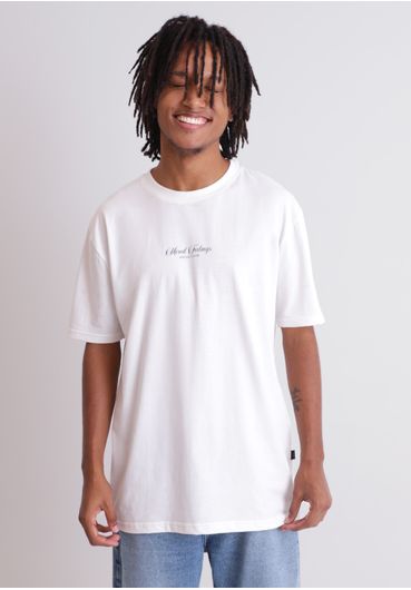 Camiseta em algodão estampa I'm trying my best
