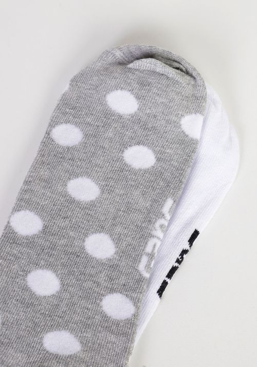 Kit meia sapatilha poá