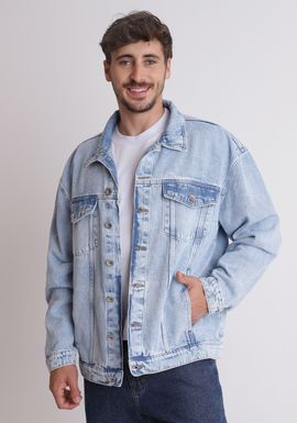 Jaqueta Jeans Oversized