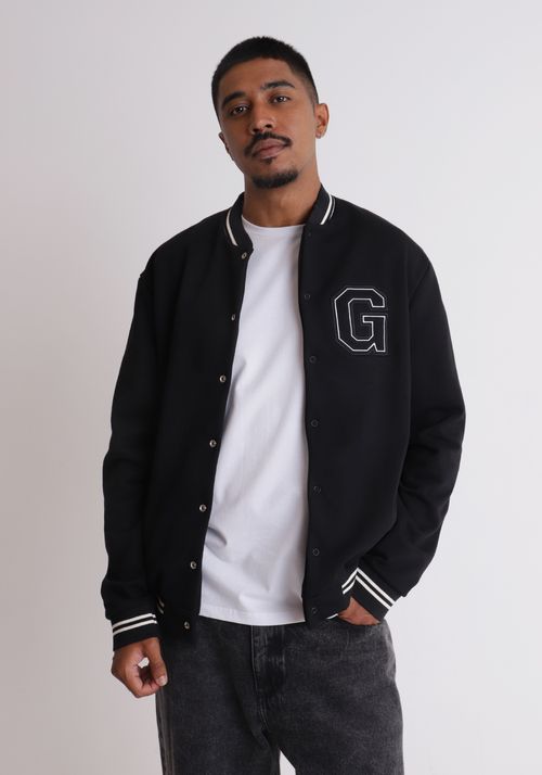 Casaco bomber em moletom College G
