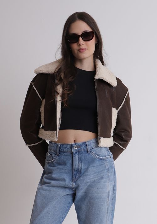 Jaqueta com pelego
