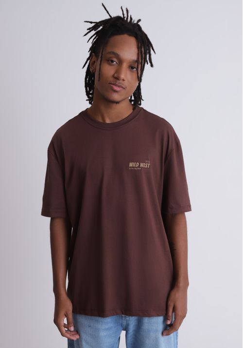 Camiseta oversized wild west