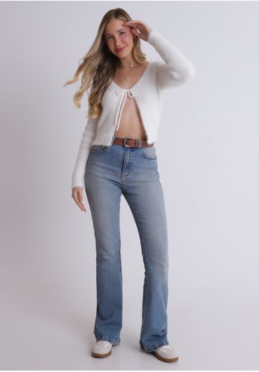 Calça jeans flare dirty