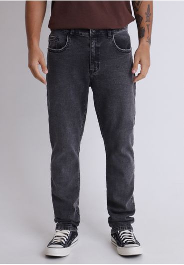Calça jeans slim black