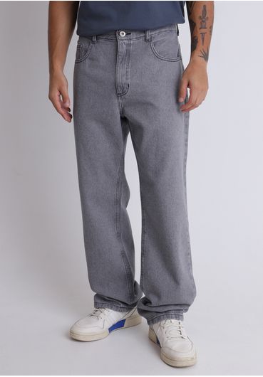 Calça jeans reta