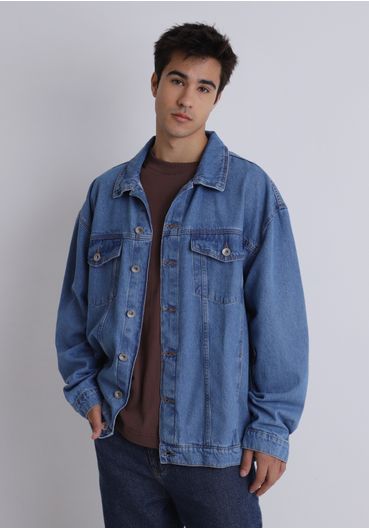 Jaqueta jeans oversized