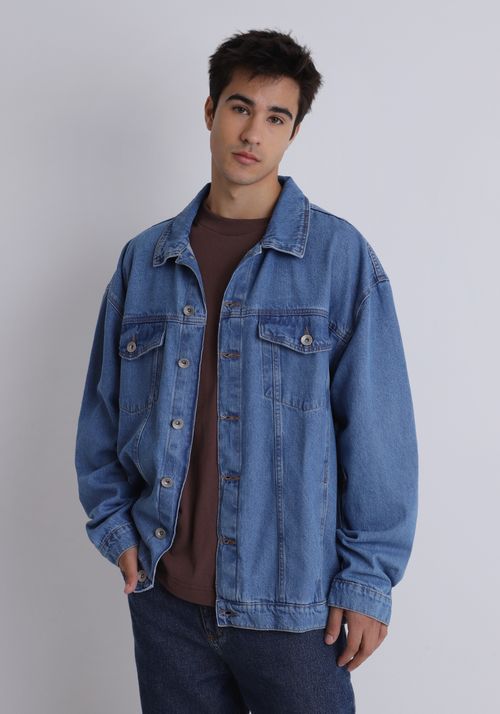 Jaqueta jeans oversized