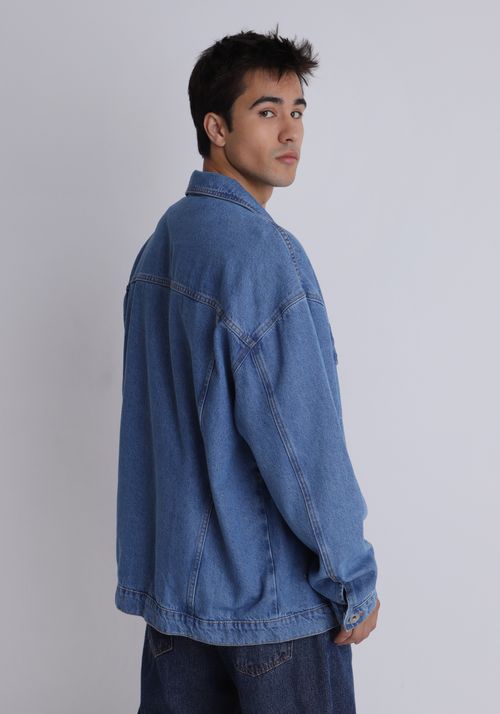 Jaqueta jeans oversized