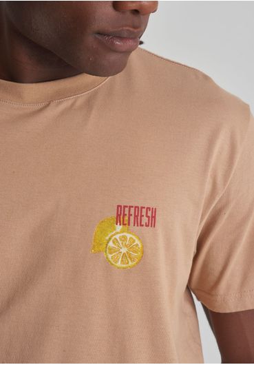 Camiseta algodão estampa fresh start