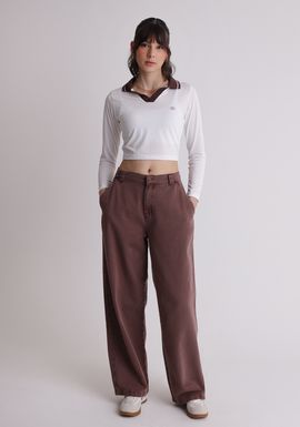 Blusa Polo manga longa