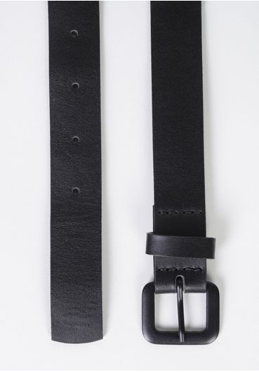 Cinto feminino fivela preta