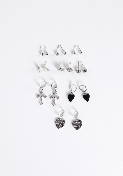 Kit brincos argolinhas