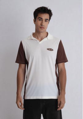Camiseta polo piquet estampa forgiveless