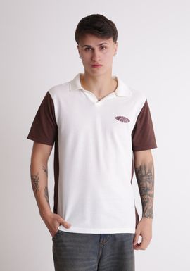 Camiseta polo piquet estampa forgiveless