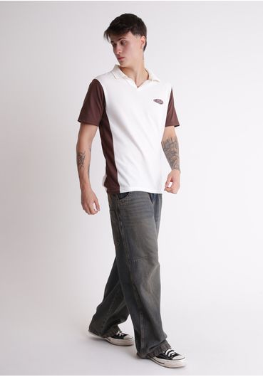 Camiseta polo piquet estampa forgiveless