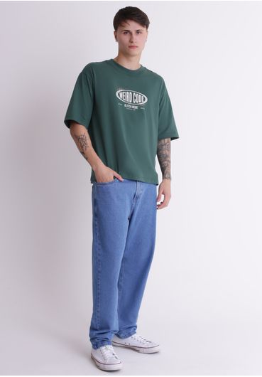 Calça jeans loose