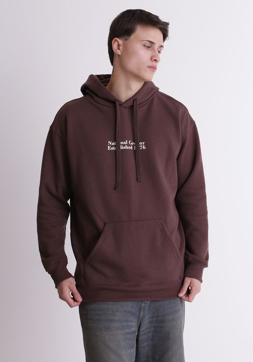 Moletom com capuz estampa oklahoma