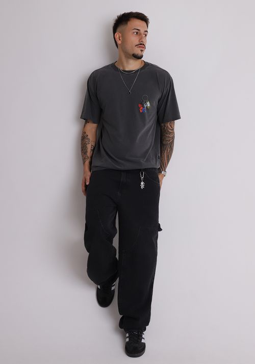 Calça jeans baggy carpinteiro