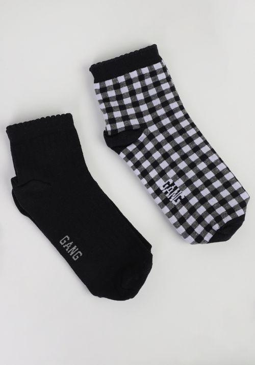 Kit meia soquete vichy