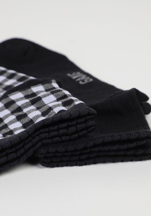 Kit meia soquete vichy