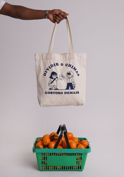 Tote bag estampada chimarrão