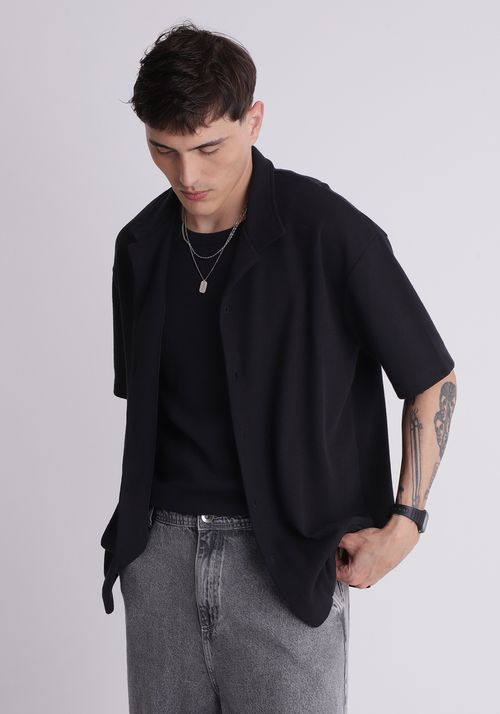 Camisa texturizada