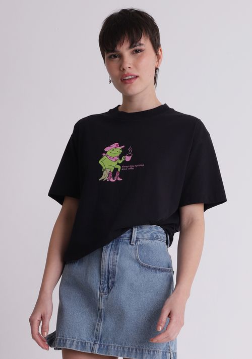 Camiseta estampada always hydrated