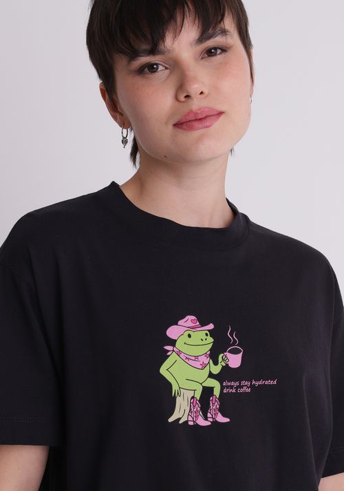 Camiseta estampada always hydrated