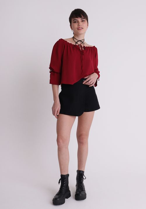 Blusa ombro a ombro