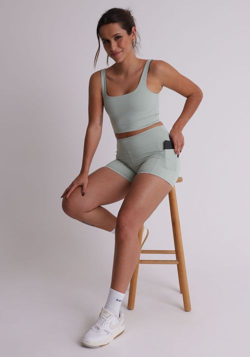 Short em poliamida com bolsos laterais moove