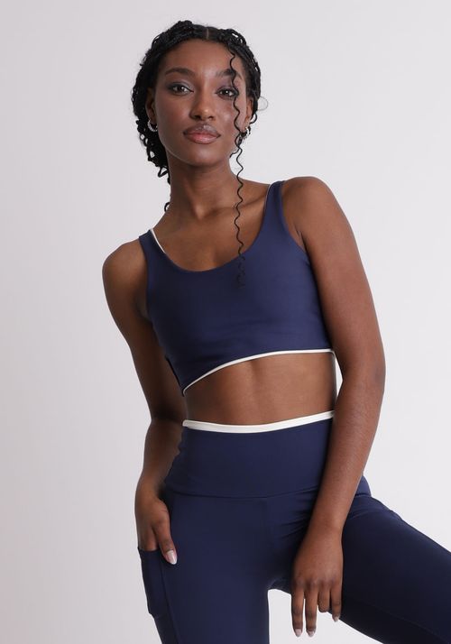 Blusa top reversível moove