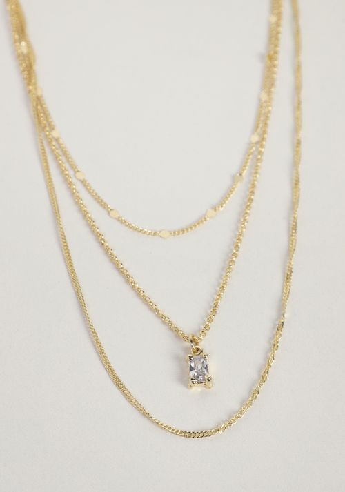 Kit colares pingentes de brilhos