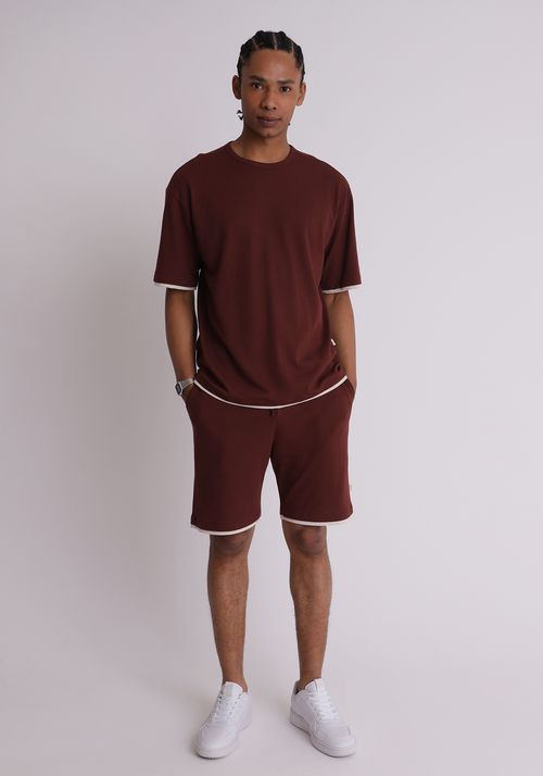 Camiseta oversized texturzada