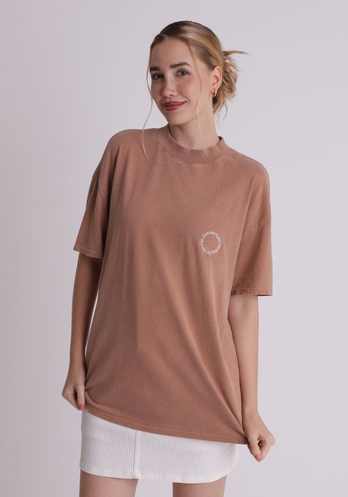 Camiseta oversized summer night