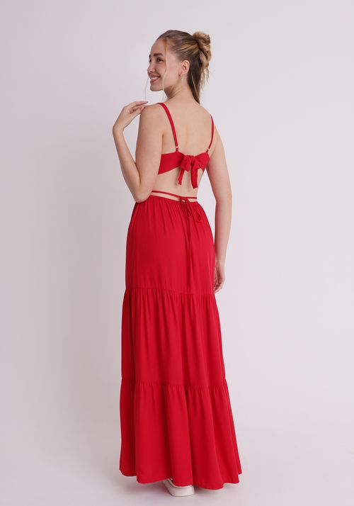 Vestido marias longo