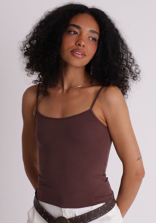 Blusa regata de alcinha